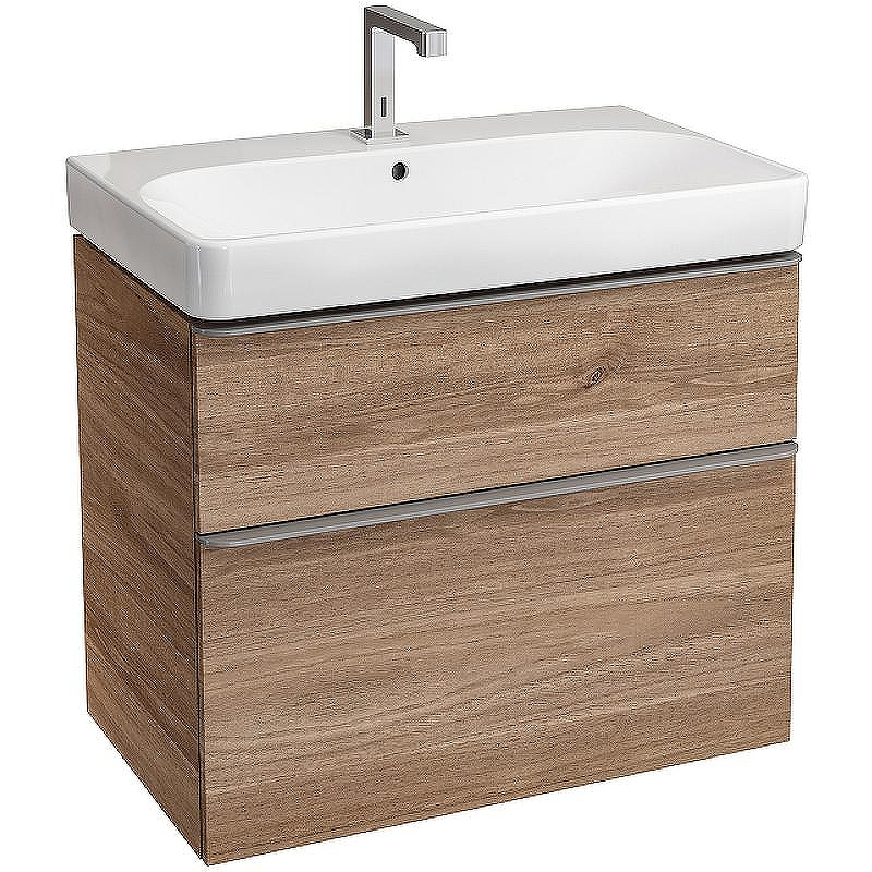 Тумба под раковину Geberit Smyle Square 75 500.353.JR.1 Пекан, купить, цена, заказать, магазин, доставка, скидка, промокод, купить, цена, заказать, магазин, доставка, скидка, промокод