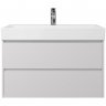 Тумба под раковину Creto Scala 80 3-1078W подвесная Белая глянцевая, купить, цена, заказать, магазин, доставка, скидка, промокод, купить, цена, заказать, магазин, доставка, скидка, промокод