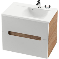 Тумба под раковину Ravak SD Classic II 80 L X000000913 подвесная Капучино Белая, купить, цена, заказать, магазин, доставка, скидка, промокод, купить, цена, заказать, магазин, доставка, скидка, промокод