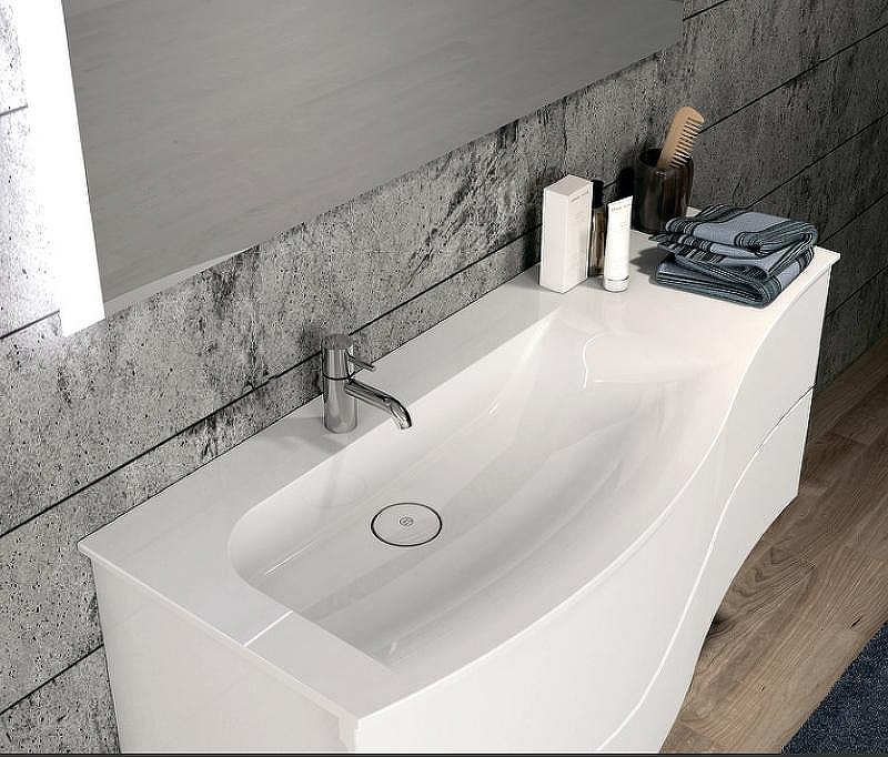 Тумба с раковиной Burgbad Sinea 2.0 120 SFFQ121L F2800 G0165 C0001*1 подвесная Белая, купить, цена, заказать, магазин, доставка, скидка, промокод, купить, цена, заказать, магазин, доставка, скидка, промокод