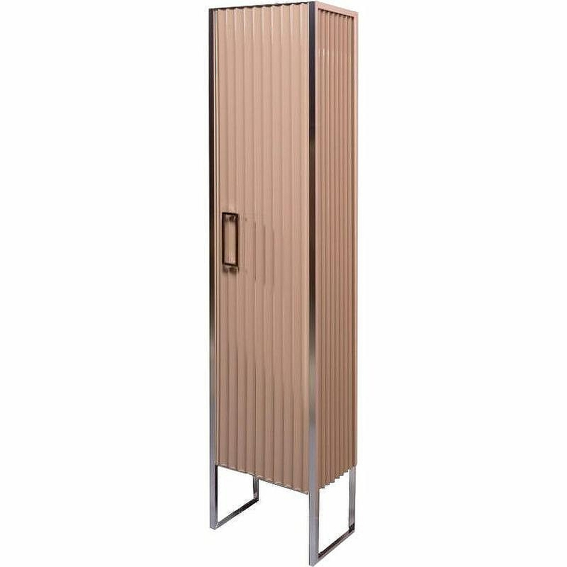 Шкаф пенал Boheme Armadi Art Monaco 35 R 868-CPCR-R Капучино Хром, купить, цена, заказать, магазин, доставка, скидка, промокод, купить, цена, заказать, магазин, доставка, скидка, промокод