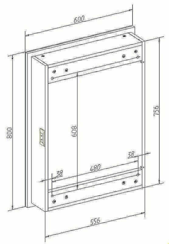 Зеркальный шкаф Art&Max Techno AM-Tec-600-800-1D-L-DS-F с подсветкой с сенсорным выключателем Белый, купить, цена, заказать, магазин, доставка, скидка, промокод, купить, цена, заказать, магазин, доставка, скидка, промокод