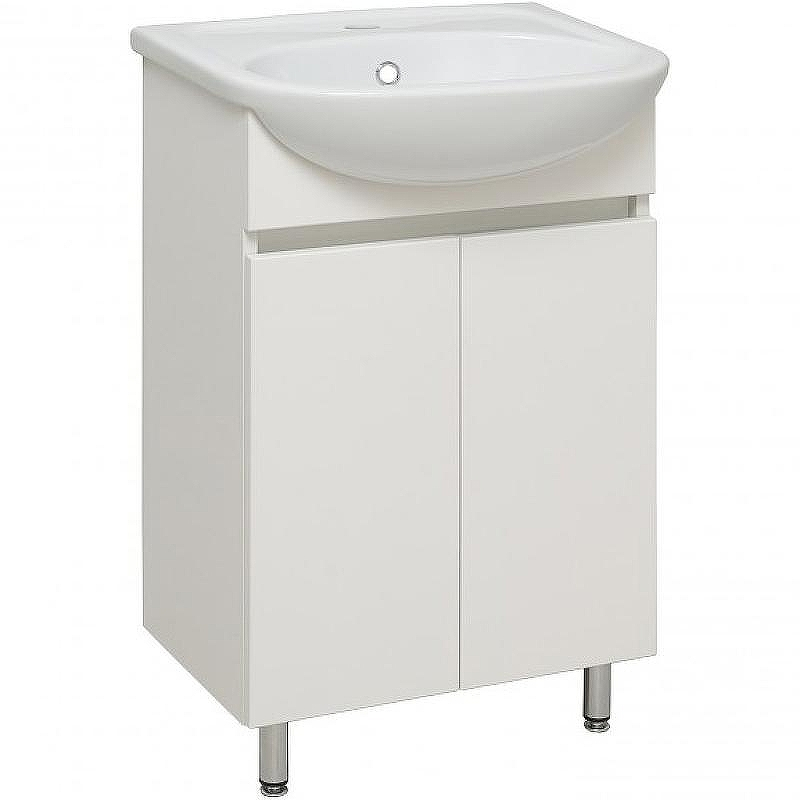 Тумба под раковину Runo Лада 50 00-00001162 Белая, купить, цена, заказать, магазин, доставка, скидка, промокод, купить, цена, заказать, магазин, доставка, скидка, промокод