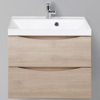 Тумба под раковину BelBagno Marino 60 MARINO-600-2C-SO-RG-P подвесная Rovere Grigio, купить, цена, заказать, магазин, доставка, скидка, промокод, купить, цена, заказать, магазин, доставка, скидка, промокод