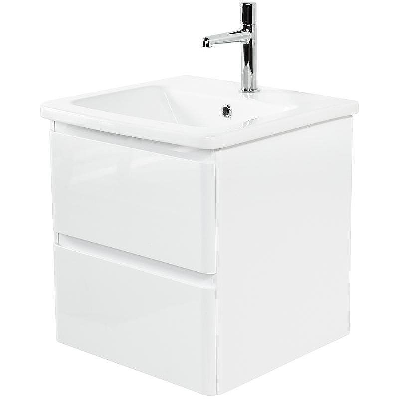 Тумба под раковину BelBagno 50 ALBANO-CER-500-2C-SO-BL подвесная Bianco Lucido, купить, цена, заказать, магазин, доставка, скидка, промокод, купить, цена, заказать, магазин, доставка, скидка, промокод