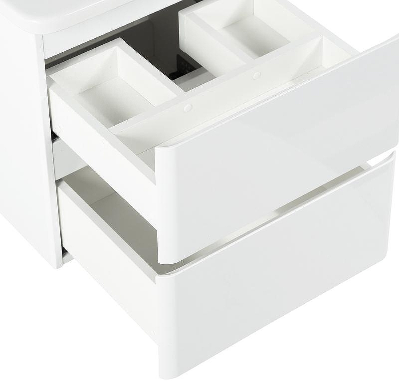 Тумба под раковину BelBagno 50 ALBANO-CER-500-2C-SO-BL подвесная Bianco Lucido, купить, цена, заказать, магазин, доставка, скидка, промокод, купить, цена, заказать, магазин, доставка, скидка, промокод