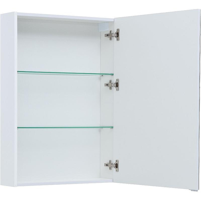 Зеркальный шкаф Aquanet Алвита New 70 R 303893 Белый матовый, купить, цена, заказать, магазин, доставка, скидка, промокод, купить, цена, заказать, магазин, доставка, скидка, промокод