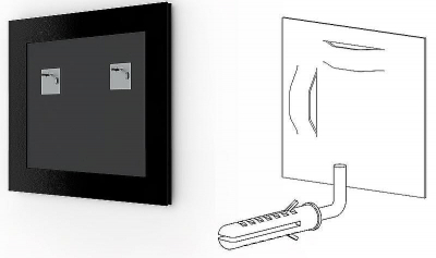 Зеркало Evoform Definite 72х72 BY 1022 в багетной раме - Бусы золотые 46