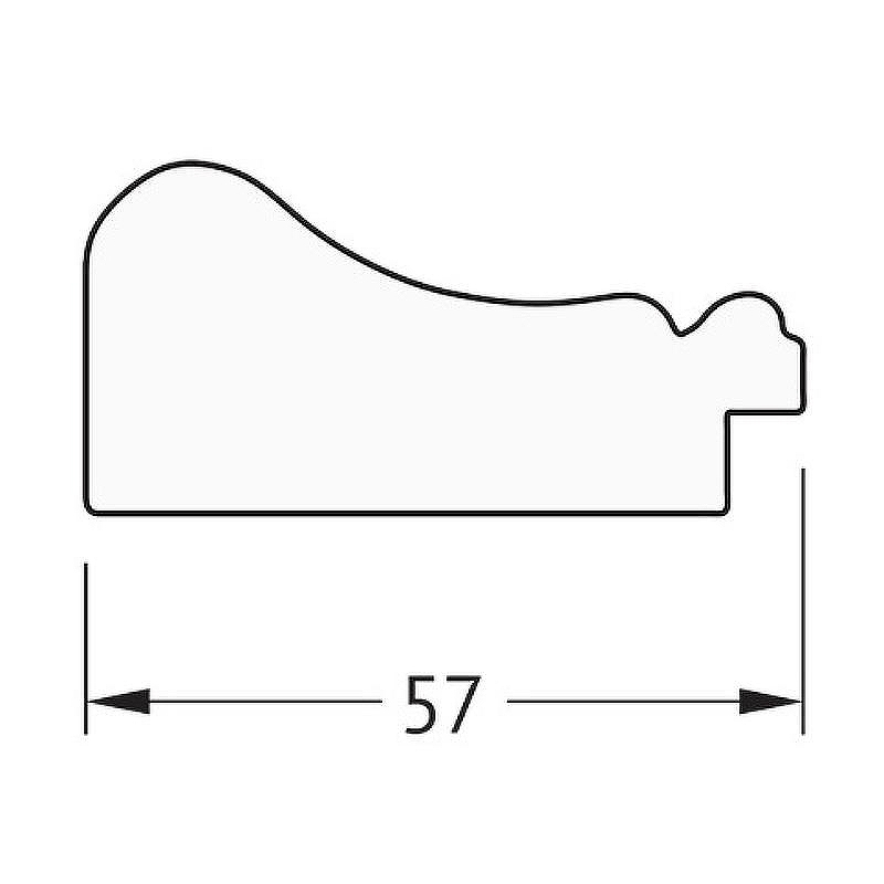 Зеркало Evoform Definite 154х74 BY 1116 в багетной раме - Беленый дуб 57, купить, цена, заказать, магазин, доставка, скидка, промокод, купить, цена, заказать, магазин, доставка, скидка, промокод