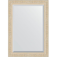 Зеркало Evoform Exclusive 105х75 BY 1292 с фацетом в багетной раме - Старый гипс 82, купить, цена, заказать, магазин, доставка, скидка, промокод, купить, цена, заказать, магазин, доставка, скидка, промокод