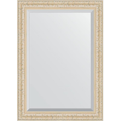 Зеркало Evoform Exclusive 105х75 BY 1292 с фацетом в багетной раме - Старый гипс 82