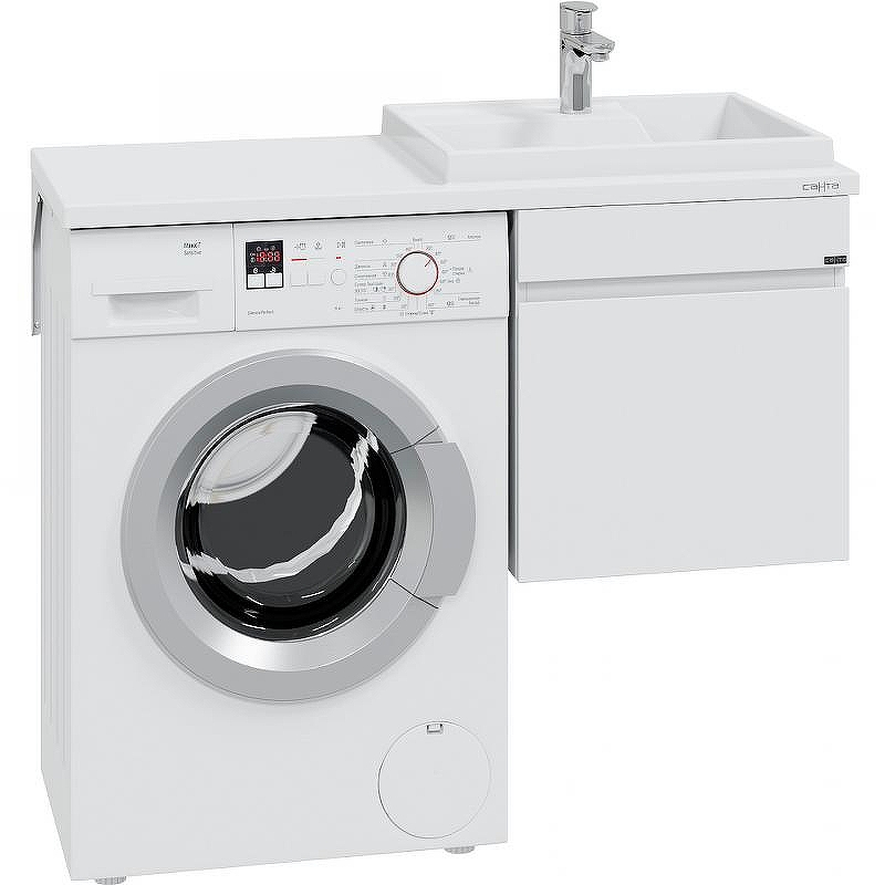 Тумба под раковину СанТа Марс 110 700314 подвесная Белая, купить, цена, заказать, магазин, доставка, скидка, промокод, купить, цена, заказать, магазин, доставка, скидка, промокод