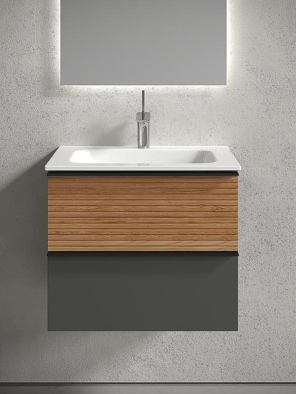 Тумба под раковину Sancos Delta 60 DL60GR подвесная Дуб красный Графит, купить, цена, заказать, магазин, доставка, скидка, промокод, купить, цена, заказать, магазин, доставка, скидка, промокод