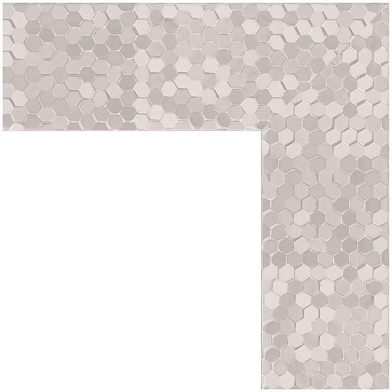 Зеркало Evoform Definite 116х66 BY 3211 в багетной раме - Соты алюминий 70, купить, цена, заказать, магазин, доставка, скидка, промокод, купить, цена, заказать, магазин, доставка, скидка, промокод