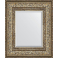 Зеркало Evoform Exclusive 60х50 BY 3373 с фацетом в багетной раме - Виньетка античная бронза 109, купить, цена, заказать, магазин, доставка, скидка, промокод, купить, цена, заказать, магазин, доставка, скидка, промокод