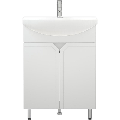 Тумба под раковину Corozo Сириус 65 SD-00001438 Белая