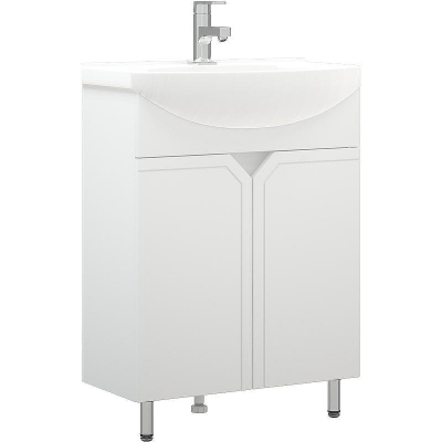 Тумба под раковину Corozo Сириус 65 SD-00001438 Белая