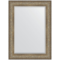 Зеркало Evoform Exclusive 110х80 BY 3477 с фацетом в багетной раме - Виньетка античная бронза 109, купить, цена, заказать, магазин, доставка, скидка, промокод, купить, цена, заказать, магазин, доставка, скидка, промокод