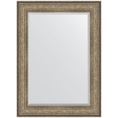 Зеркало Evoform Exclusive 110х80 BY 3477 с фацетом в багетной раме - Виньетка античная бронза 109