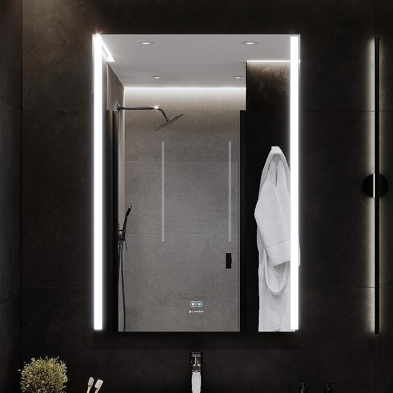 Зеркало Laparet Electra 70 electra.70/100 с подсветкой с сенсорным выключателем и подогревом, купить, цена, заказать, магазин, доставка, скидка, промокод, купить, цена, заказать, магазин, доставка, скидка, промокод