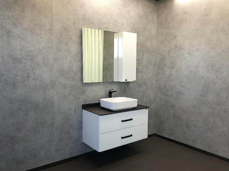 Зеркало со шкафом Comforty Амстердам 95 00004143986 Белый глянец, купить, цена, заказать, магазин, доставка, скидка, промокод, купить, цена, заказать, магазин, доставка, скидка, промокод