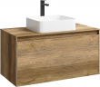 Корпус тумбы под раковину Aqwella 5 Stars Mobi 100 MOB0110DB подвесной Дуб балтийский, купить, цена, заказать, магазин, доставка, скидка, промокод, купить, цена, заказать, магазин, доставка, скидка, промокод