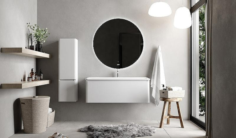 Шкаф пенал Raval Welto 33 Wel.04.120/P/W/RL подвесной Белый, купить, цена, заказать, магазин, доставка, скидка, промокод, купить, цена, заказать, магазин, доставка, скидка, промокод