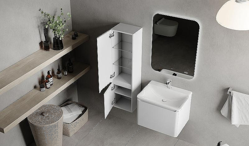 Шкаф пенал Raval Welto 33 Wel.04.120/P/W/RL подвесной Белый, купить, цена, заказать, магазин, доставка, скидка, промокод, купить, цена, заказать, магазин, доставка, скидка, промокод