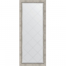 Зеркало Evoform Exclusive-G Floor 201х81 BY 6318 с гравировкой в багетной раме - Римское серебро 88, купить, цена, заказать, магазин, доставка, скидка, промокод, купить, цена, заказать, магазин, доставка, скидка, промокод