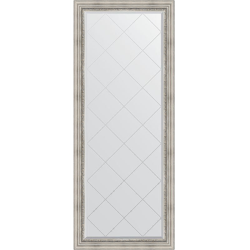 Зеркало Evoform Exclusive-G Floor 201х81 BY 6318 с гравировкой в багетной раме - Римское серебро 88, купить, цена, заказать, магазин, доставка, скидка, промокод, купить, цена, заказать, магазин, доставка, скидка, промокод