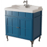 Тумба под раковину Caprigo Borgo 80 33412CH-B136 Синяя матовая, купить, цена, заказать, магазин, доставка, скидка, промокод, купить, цена, заказать, магазин, доставка, скидка, промокод
