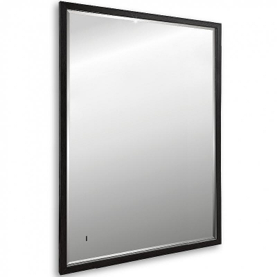 Зеркало Abber See 65 AG6110SC-0.65 с подсветкой Черное с бесконтактным выключателем и диммером