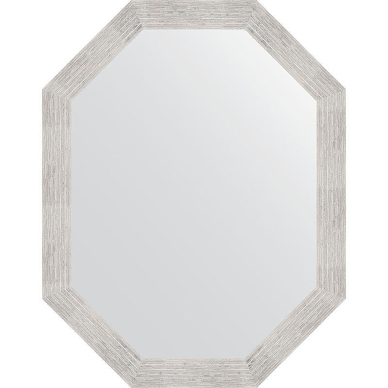 Зеркало Evoform Octagon 72x92 BY 7088 в багетной раме - Серебряный дождь 70, купить, цена, заказать, магазин, доставка, скидка, промокод, купить, цена, заказать, магазин, доставка, скидка, промокод
