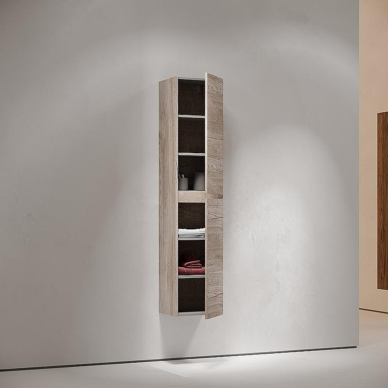 Шкаф пенал Sancos Libra 35 PLB35EG подвесной Дуб галифакс натуральный, купить, цена, заказать, магазин, доставка, скидка, промокод, купить, цена, заказать, магазин, доставка, скидка, промокод