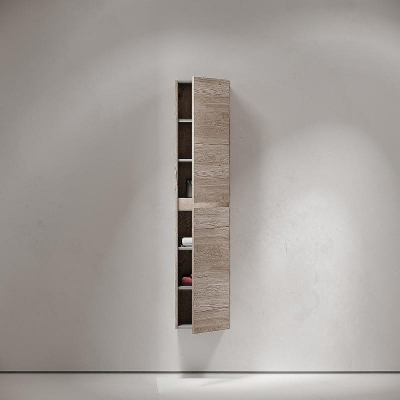 Шкаф пенал Sancos Libra 35 PLB35EG подвесной Дуб галифакс натуральный