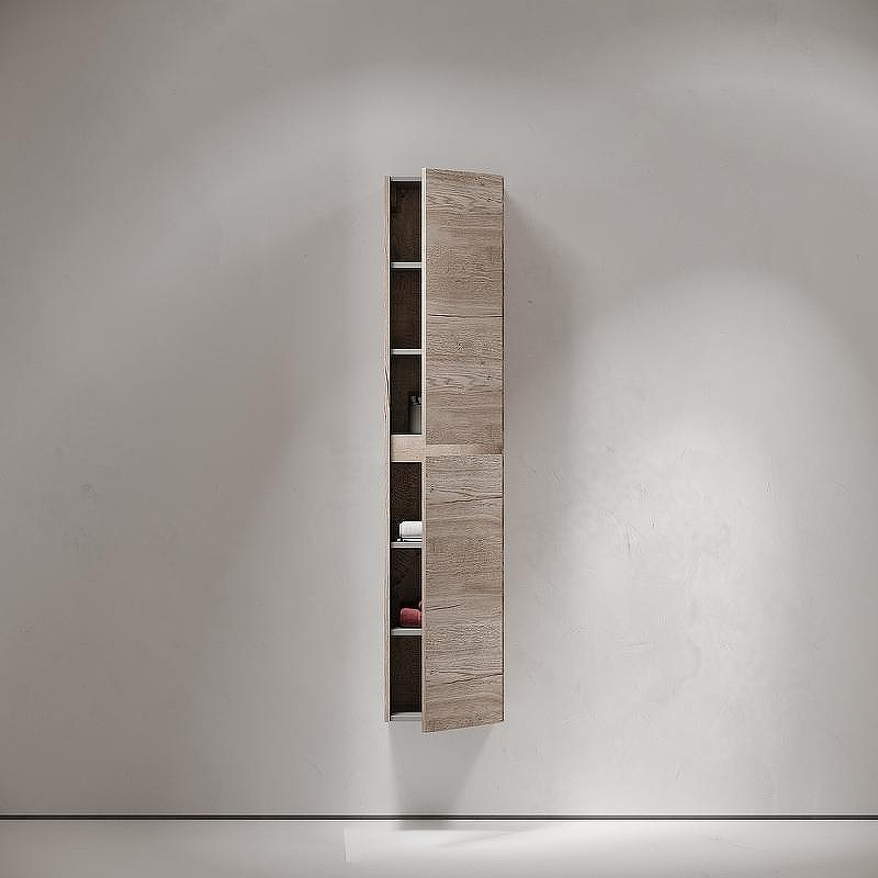 Шкаф пенал Sancos Libra 35 PLB35EG подвесной Дуб галифакс натуральный, купить, цена, заказать, магазин, доставка, скидка, промокод, купить, цена, заказать, магазин, доставка, скидка, промокод