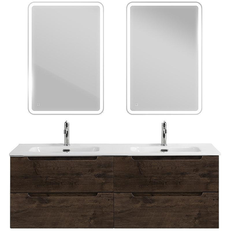 Тумба под раковину BelBagno Etna 140 ETNA-1400-4C-SO-2-RW подвесная Rovere Moro, купить, цена, заказать, магазин, доставка, скидка, промокод, купить, цена, заказать, магазин, доставка, скидка, промокод