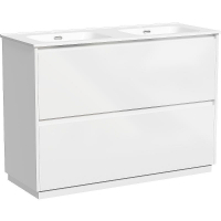 Тумба под раковину Sancos Libra Floor 120 LB120F-2W Белый глянец, купить, цена, заказать, магазин, доставка, скидка, промокод, купить, цена, заказать, магазин, доставка, скидка, промокод