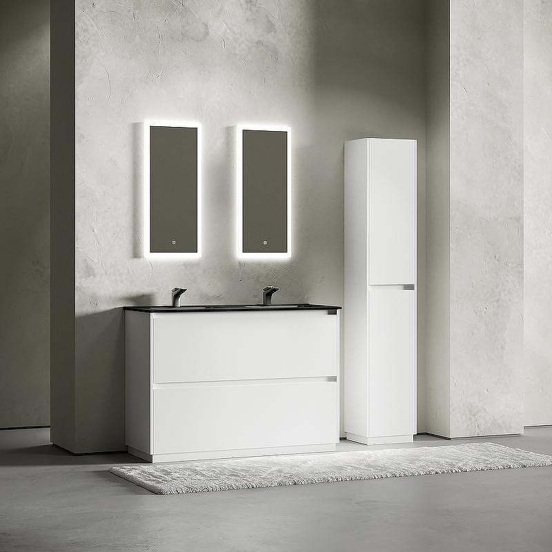 Тумба под раковину Sancos Libra Floor 120 LB120F-2W Белый глянец, купить, цена, заказать, магазин, доставка, скидка, промокод, купить, цена, заказать, магазин, доставка, скидка, промокод