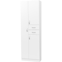 Шкаф пенал Misty 60 Э-05060-01Бк с бельевой корзиной Белый глянцевый, купить, цена, заказать, магазин, доставка, скидка, промокод, купить, цена, заказать, магазин, доставка, скидка, промокод