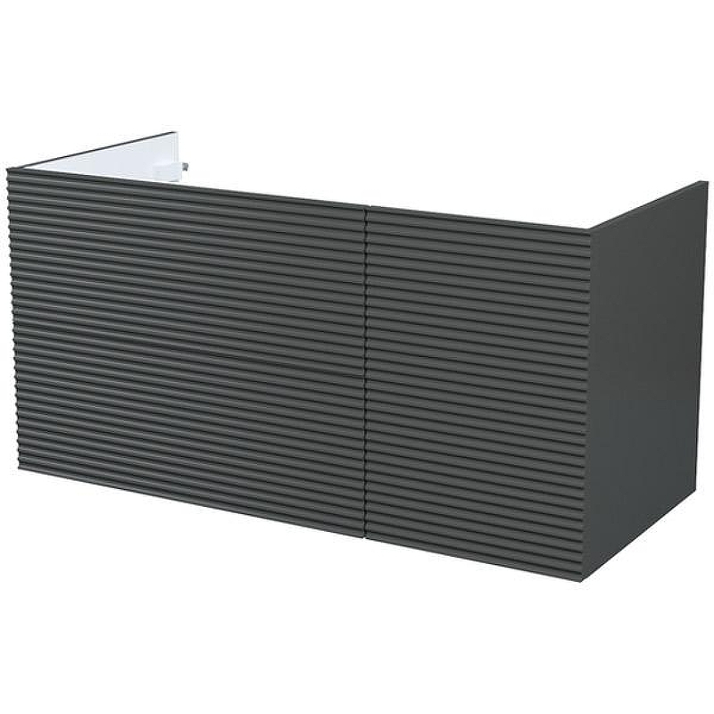 Тумба под раковину Iddis Bild 100 BIL10G0i95 подвесная Темно-серая матовая, купить, цена, заказать, магазин, доставка, скидка, промокод, купить, цена, заказать, магазин, доставка, скидка, промокод