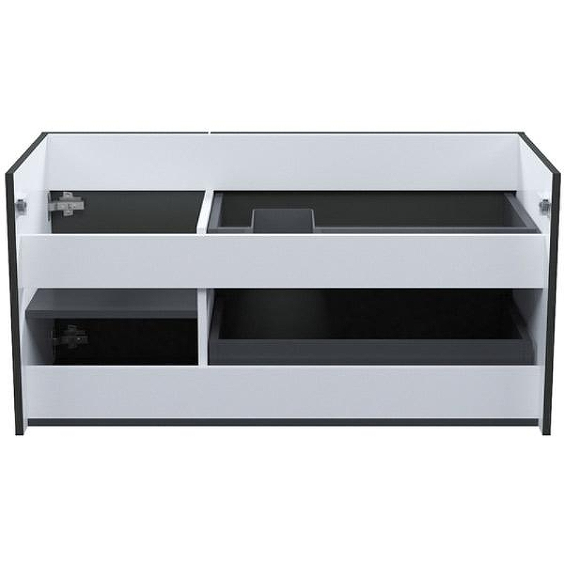 Тумба под раковину Iddis Bild 100 BIL10G0i95 подвесная Темно-серая матовая, купить, цена, заказать, магазин, доставка, скидка, промокод, купить, цена, заказать, магазин, доставка, скидка, промокод