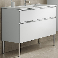 Тумба с раковиной SanVit Стрит-2 75 kstreet2075 в цвете Ral Белый глянец, купить, цена, заказать, магазин, доставка, скидка, промокод, купить, цена, заказать, магазин, доставка, скидка, промокод