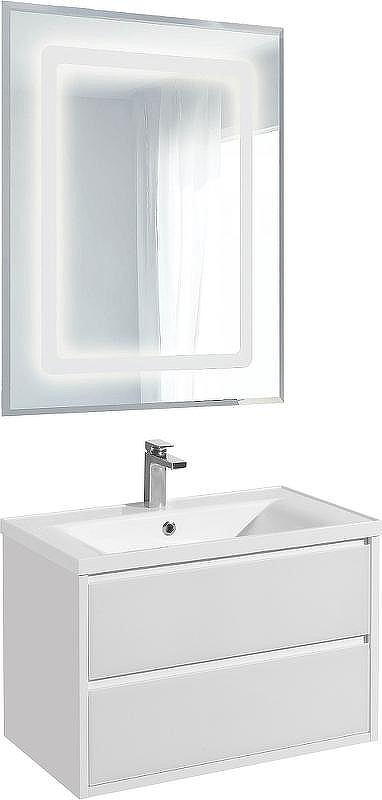 Тумба под раковину Aquaton Римини 80 1A226701RN010 подвесная Белый глянец, купить, цена, заказать, магазин, доставка, скидка, промокод, купить, цена, заказать, магазин, доставка, скидка, промокод