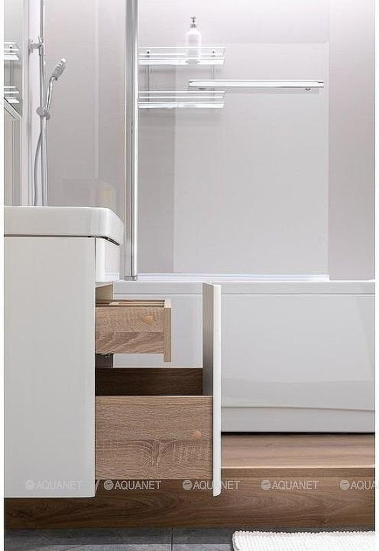 Тумба с раковиной Aquanet София 60 212586 подвесная Белый глянец, купить, цена, заказать, магазин, доставка, скидка, промокод, купить, цена, заказать, магазин, доставка, скидка, промокод