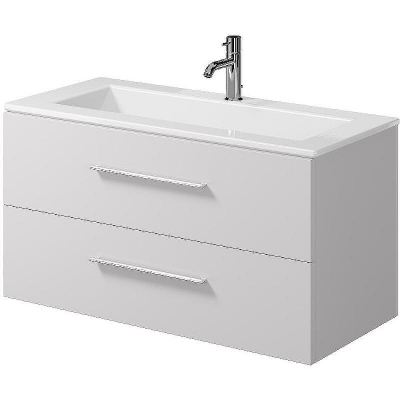 Тумба под раковину Creto Ares 100 10-1105W подвесная Белая