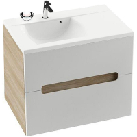 Тумба под раковину Ravak SD Classic II 80 R X000000916 подвесная Латте Белая, купить, цена, заказать, магазин, доставка, скидка, промокод, купить, цена, заказать, магазин, доставка, скидка, промокод