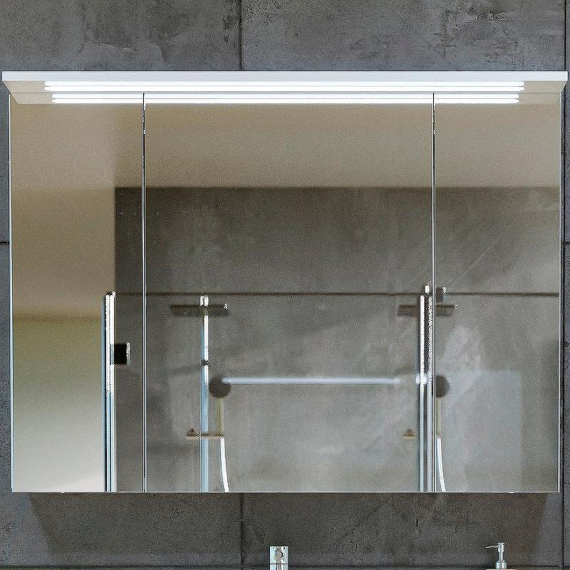 Зеркальный шкаф Бриклаер Кристалл 95 4627125416002 с подсветкой Белый, купить, цена, заказать, магазин, доставка, скидка, промокод, купить, цена, заказать, магазин, доставка, скидка, промокод