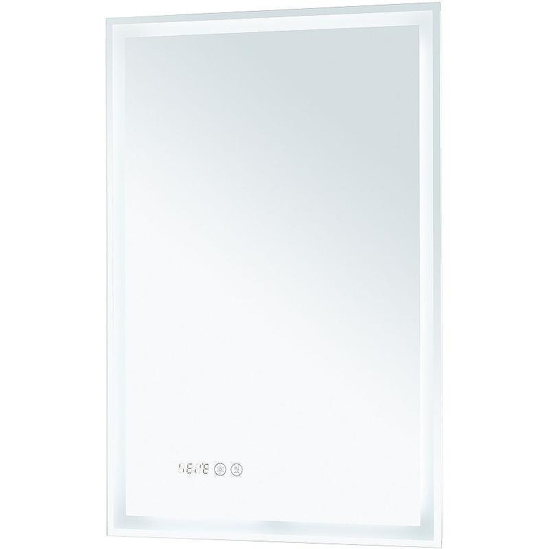 Зеркало Aquanet Оптима 50 288962 с подсветкой Белое матовое с сенсорным выключателем, купить, цена, заказать, магазин, доставка, скидка, промокод, купить, цена, заказать, магазин, доставка, скидка, промокод