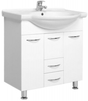 Тумба под раковину Onika Моника 75 Белая, купить, цена, заказать, магазин, доставка, скидка, промокод, купить, цена, заказать, магазин, доставка, скидка, промокод